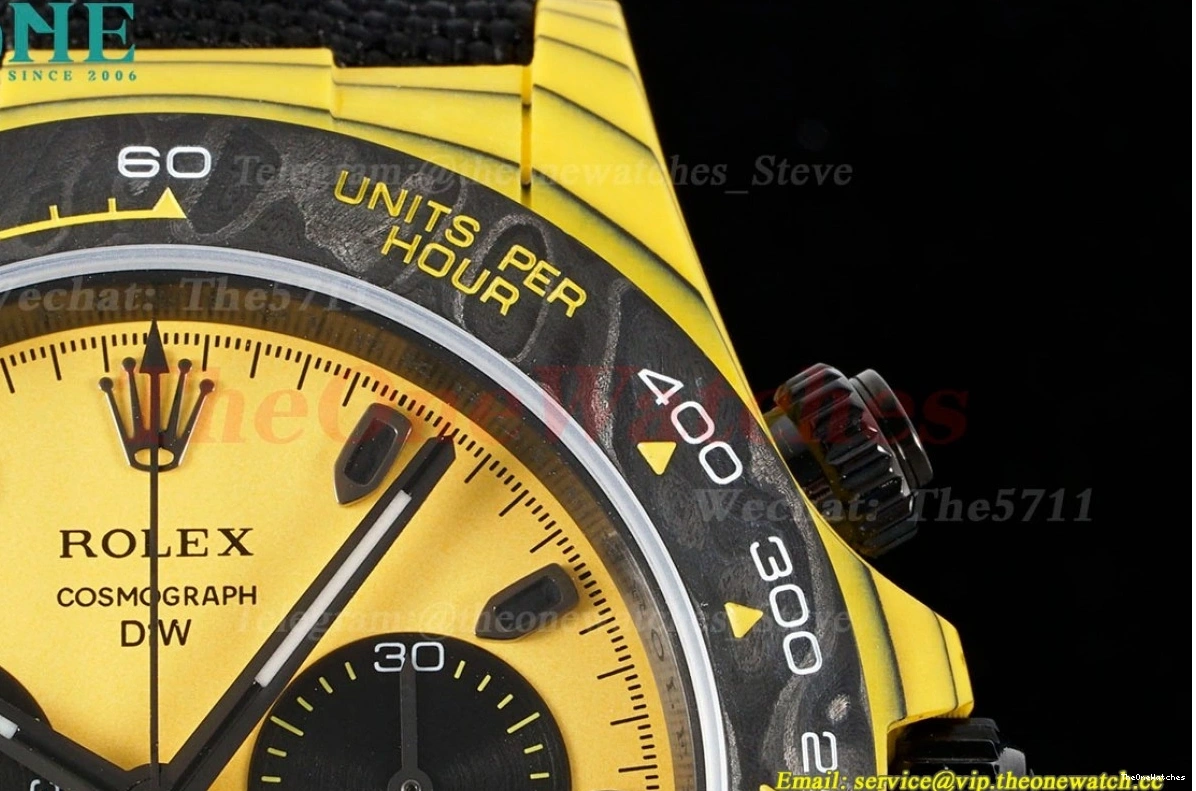 DIWF 40mm FC Yellow A7750 Diw NY Dial Daytona 0202